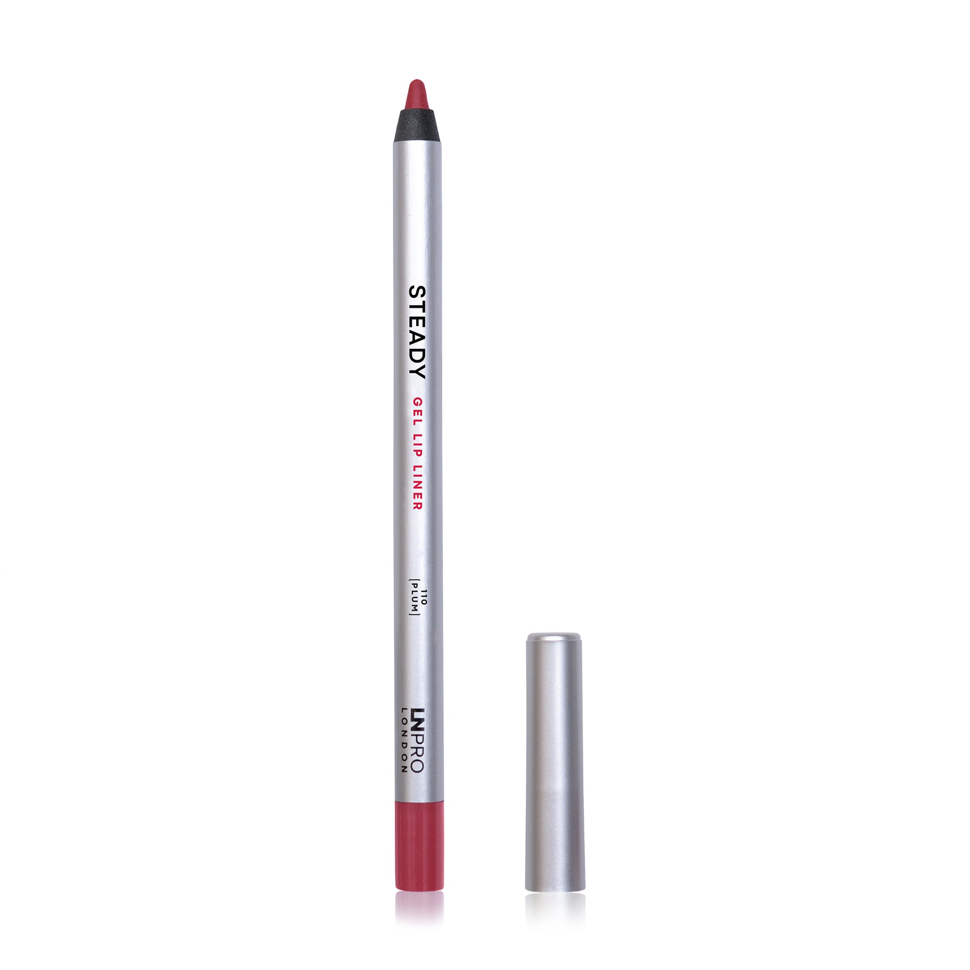 Гелевий олівець для губ LN Pro Steady Gel Lipliner 110 Plum, 3.6 г